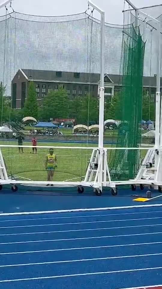 ハンマー投　荻原穂佳さん　東北大会出場決定！