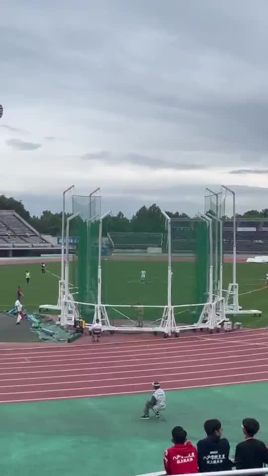 陸上東北大会　ハンマー投げ